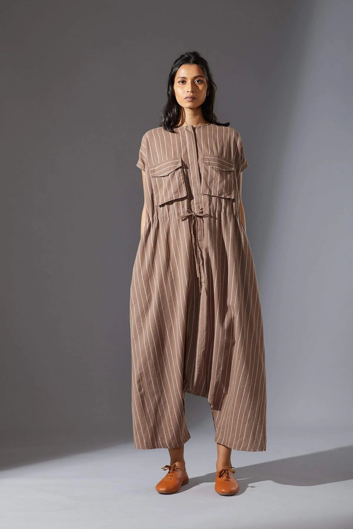 Safari Beige Jumpsuit