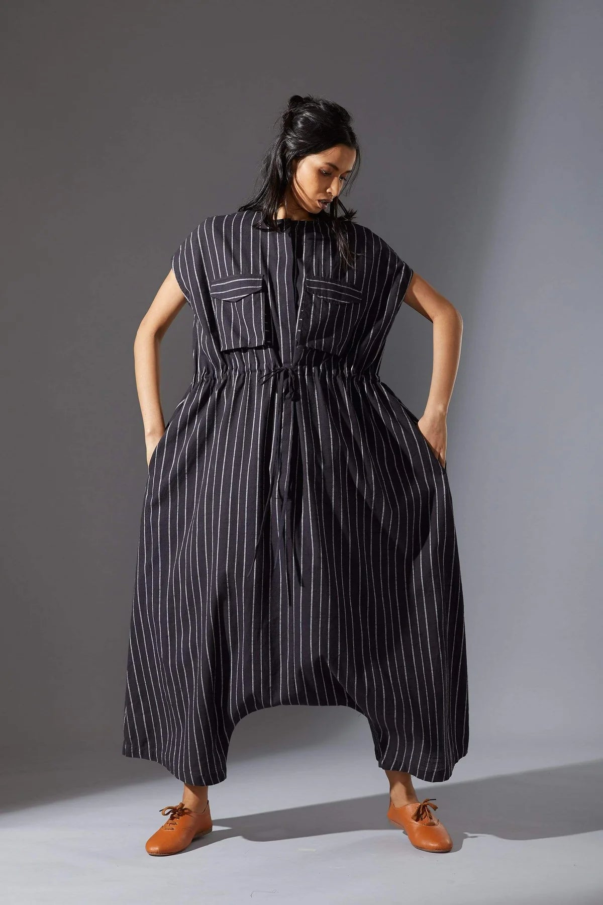 Safari Black Jumpsuit