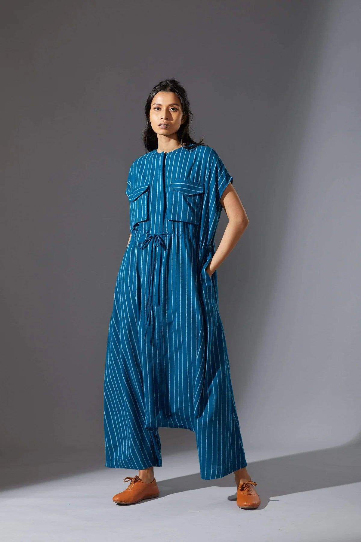 Safari Blue Jumpsuit