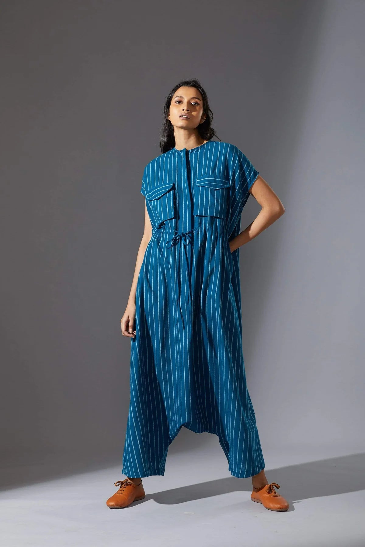 Safari Blue Jumpsuit