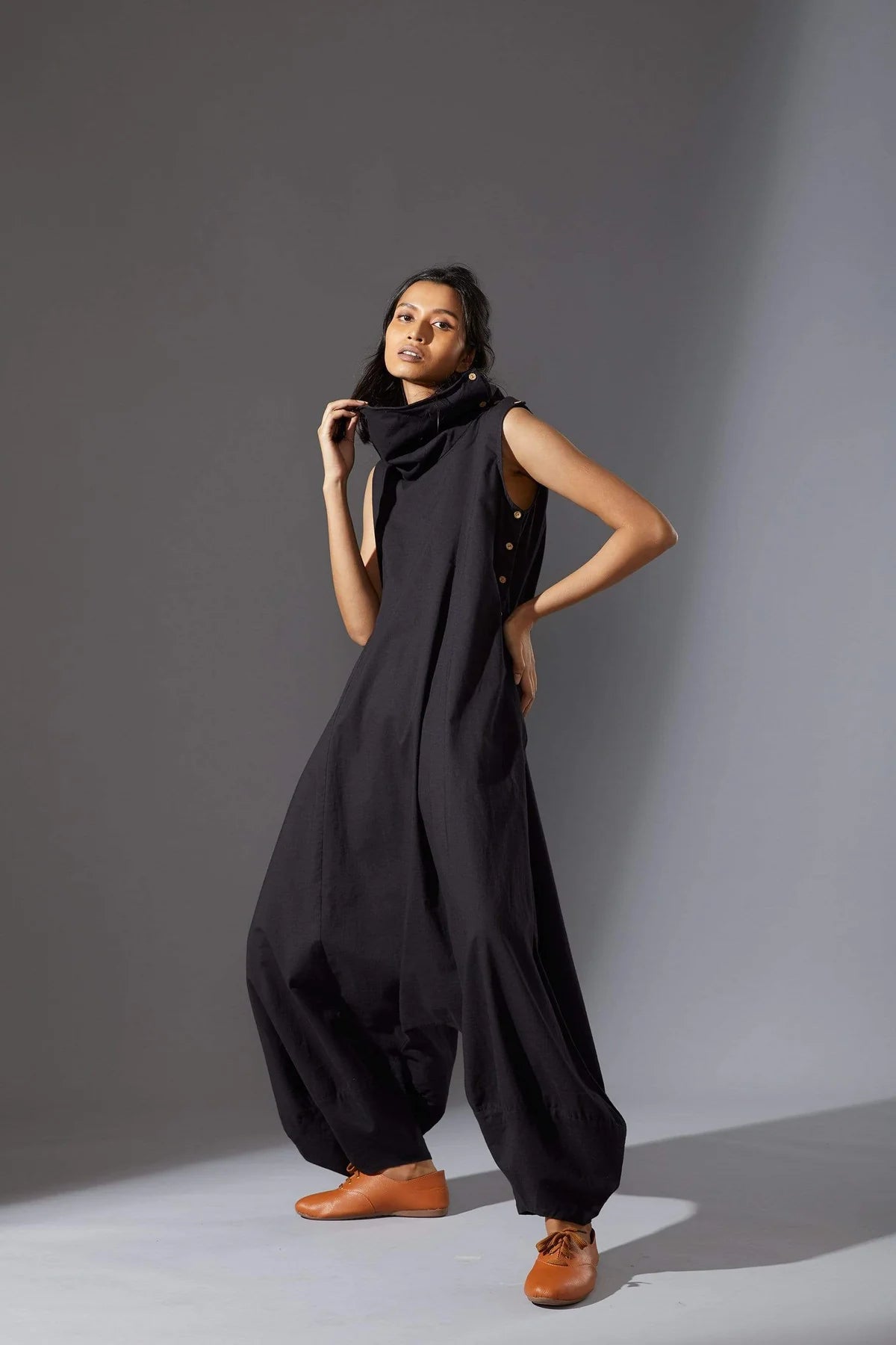Suga Black Jumpsuit