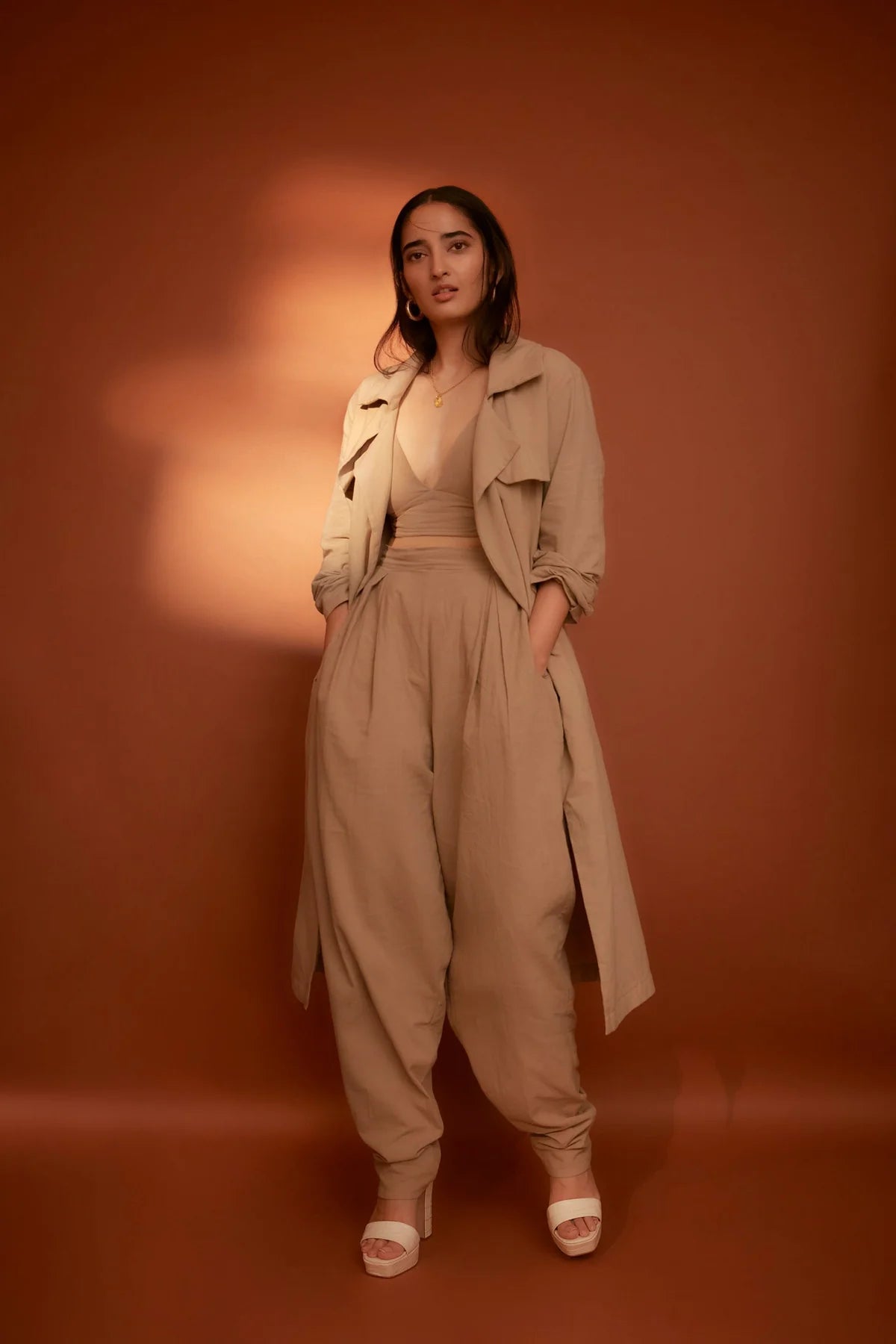 Beige Milestone Set
