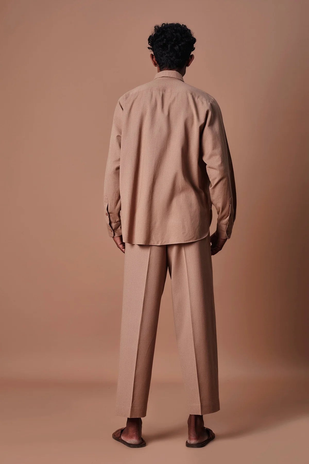 Men's Brown Ankle Pants