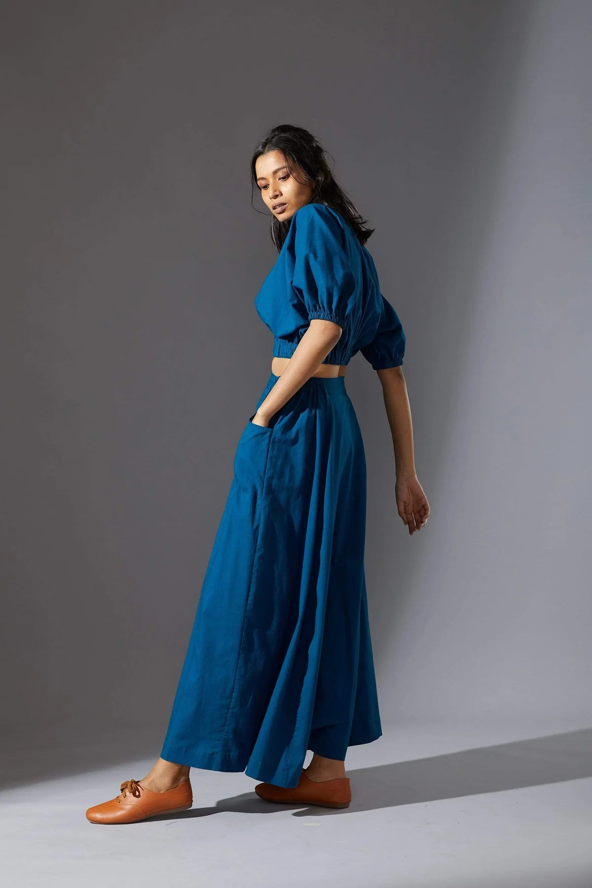 Sphara Blue Set with Pants