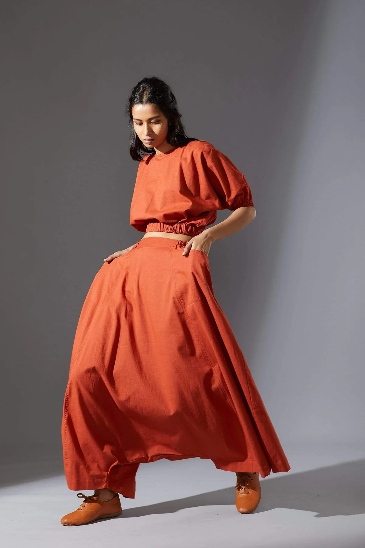 Sphara Rust Set with Pants