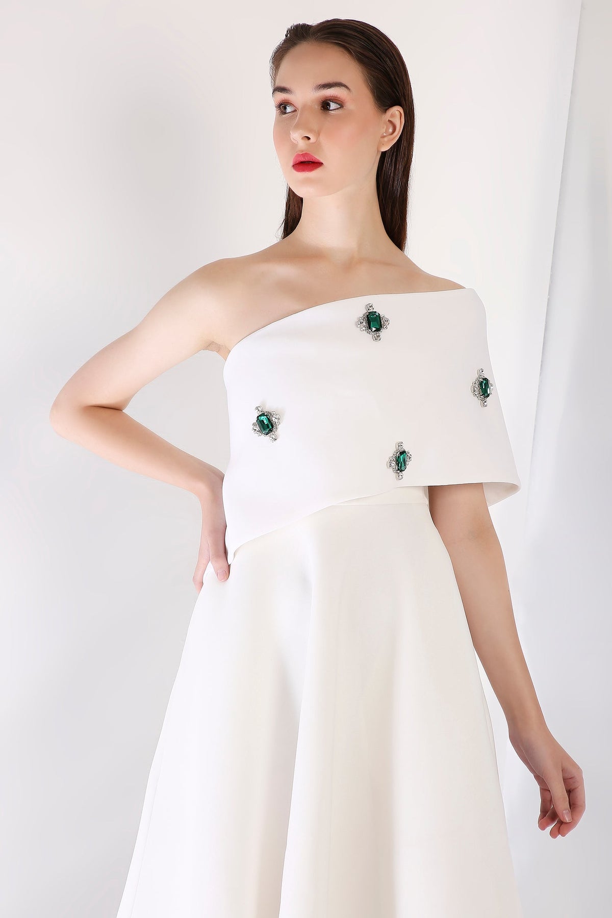 Gaia + Emerald Studded Wrap