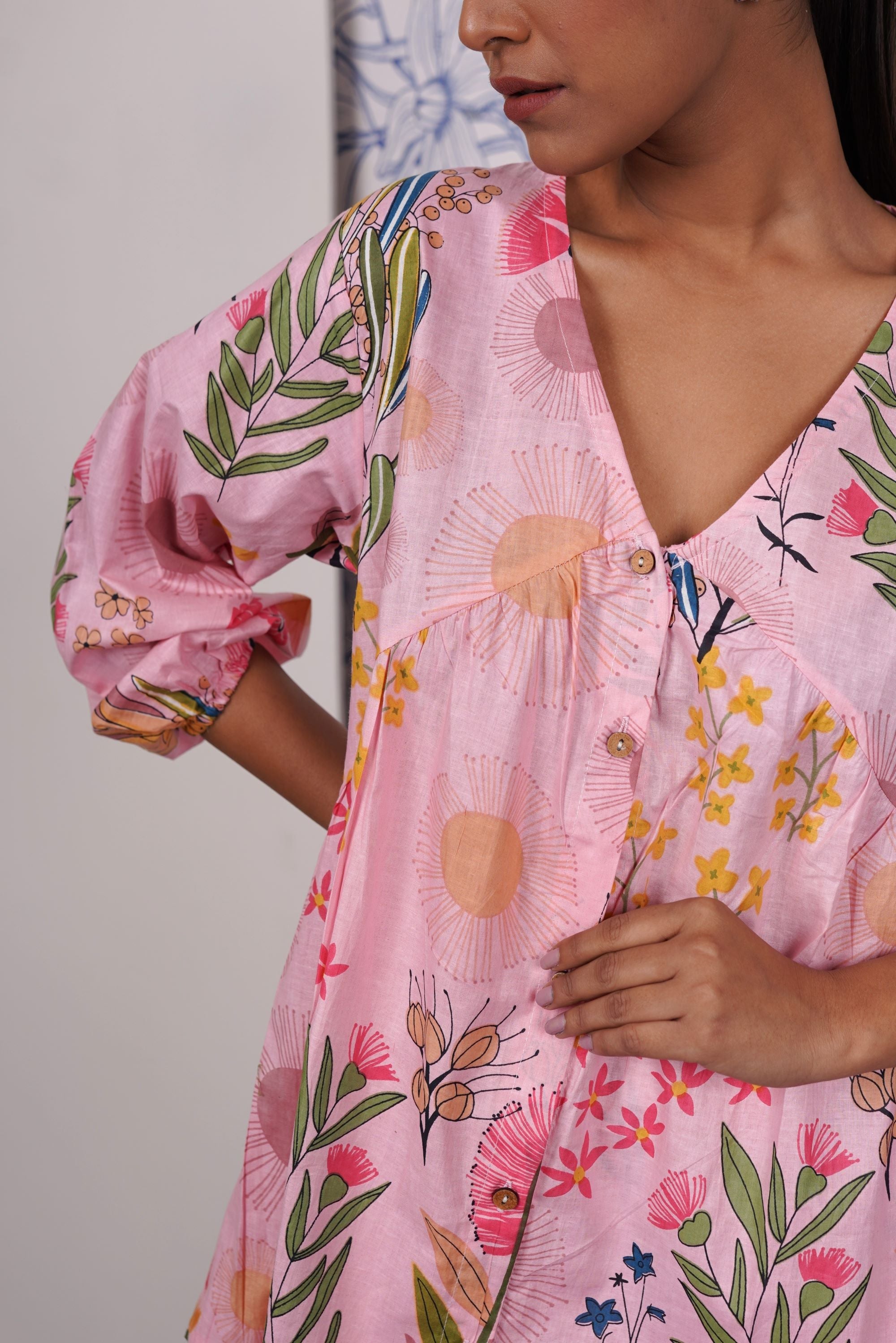 Peppy Pink Meadows Coord Set (Set of 2)