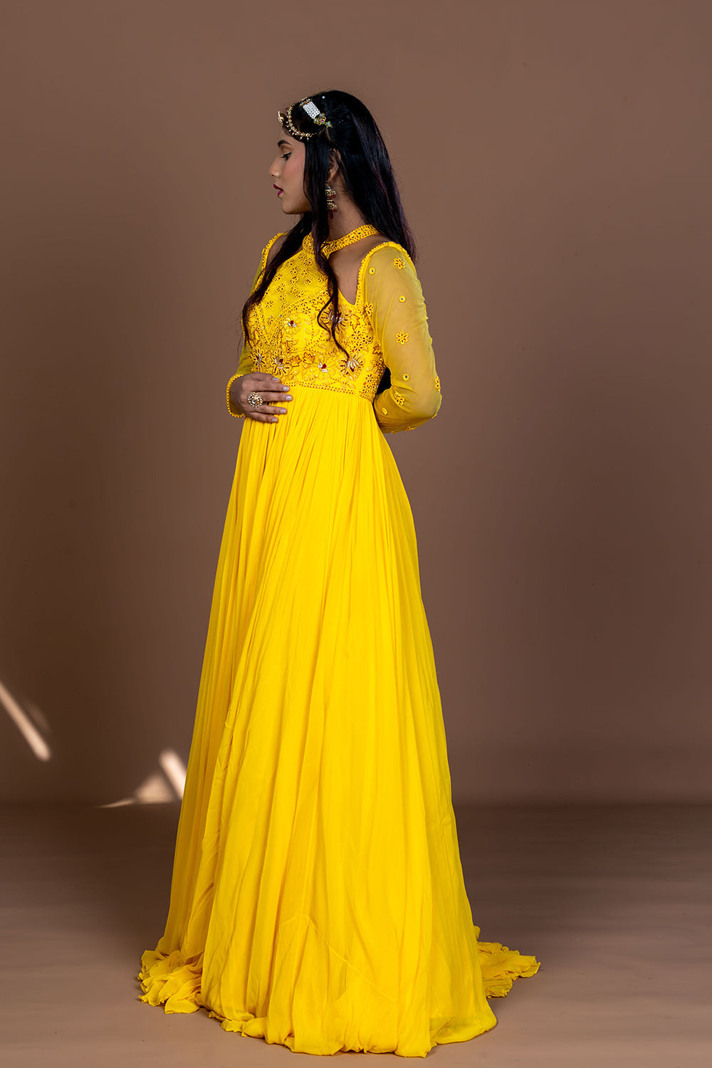 Phool Anarkali Set