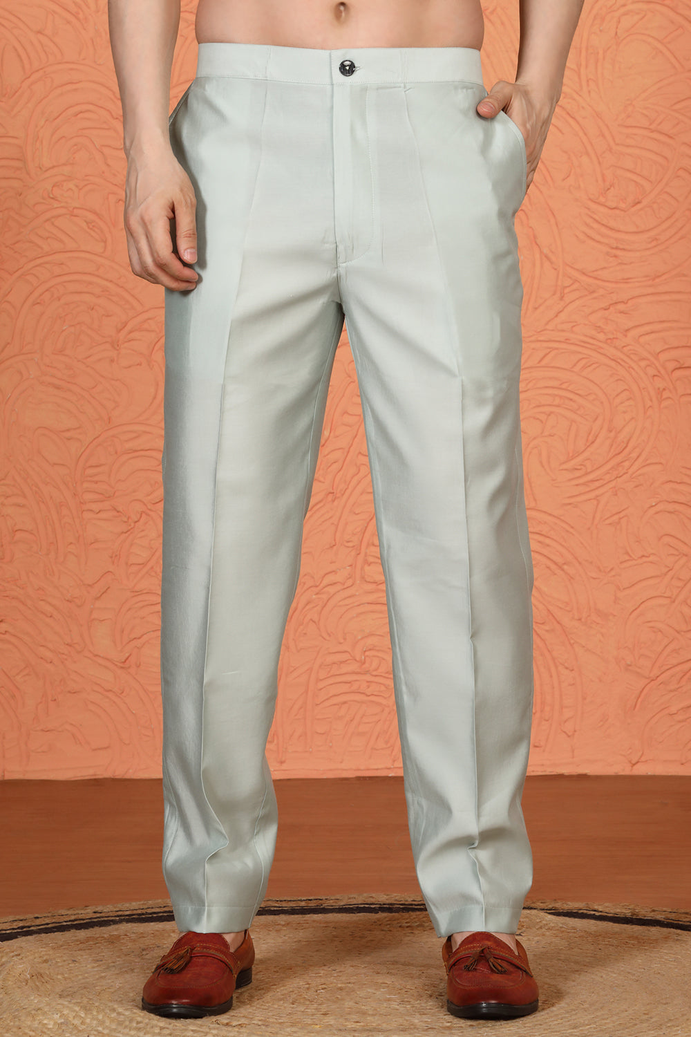 Saaheb Embroidered Kurta with Back Elastic Matching Pants