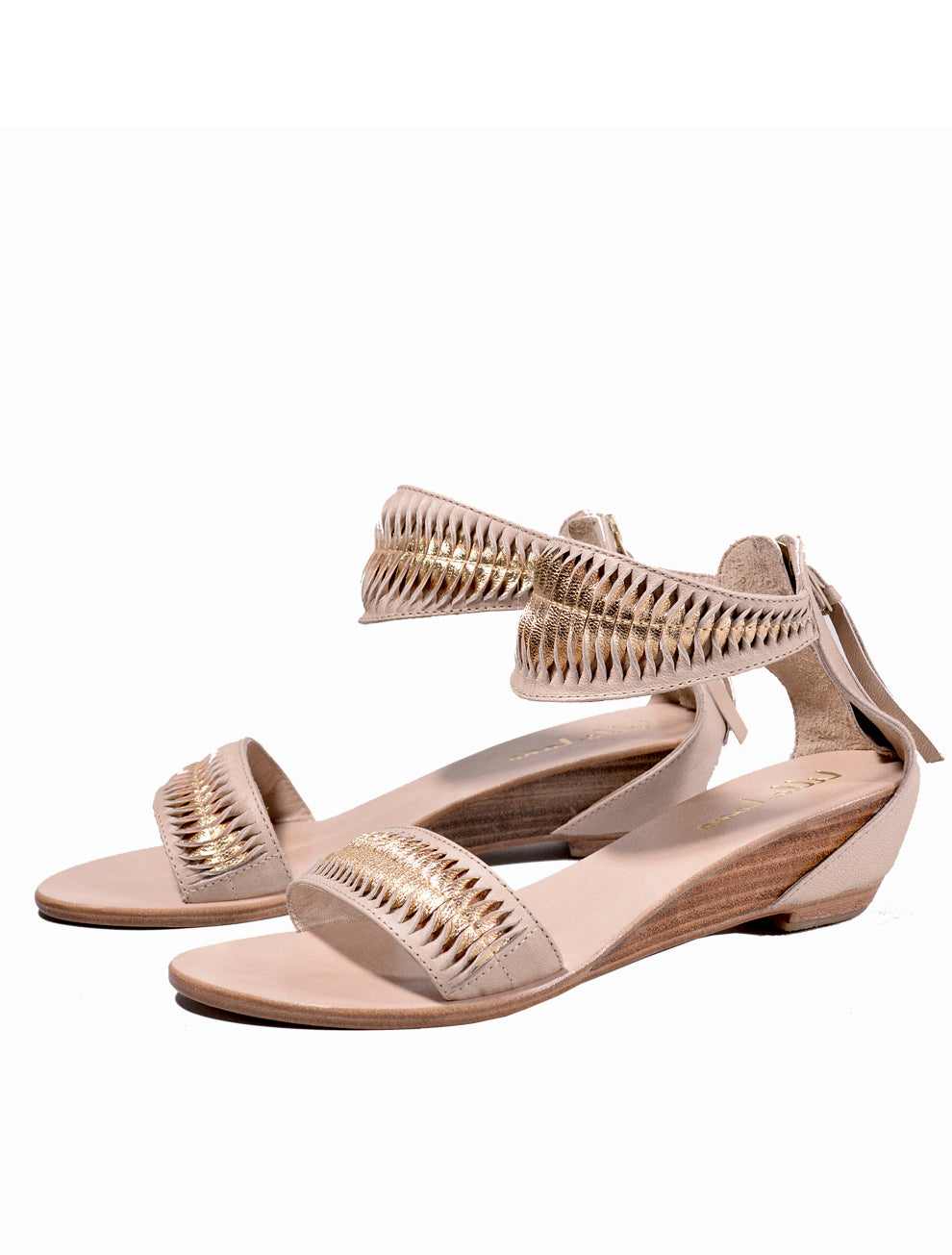 Santana Kala Mini Wedge - Two_Tone