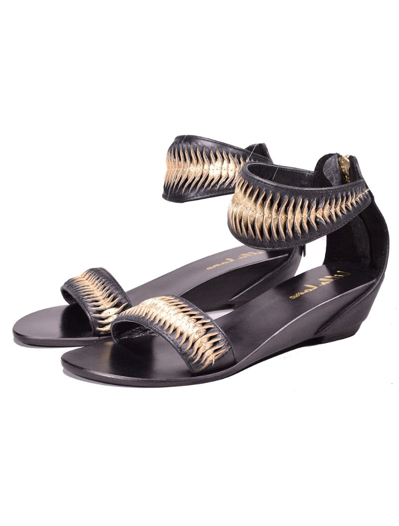Santana Kala Mini Wedge - Two_Tone