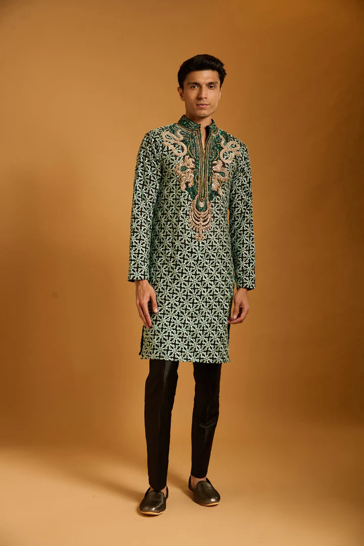 Trifecta peppermint bib kurta