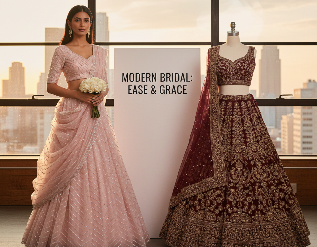 Lightweight Designer Lehengas Are Replacing Heavy Bridal Lehengas – Here’s Why