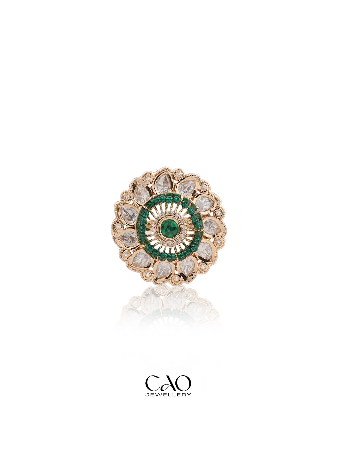 Emerald Classic Ring