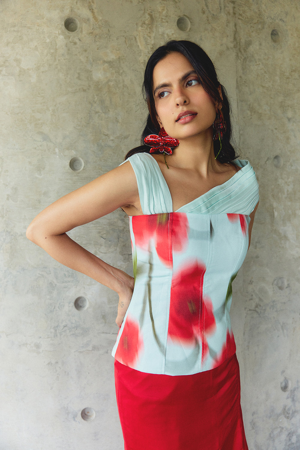 Poppy Days Top