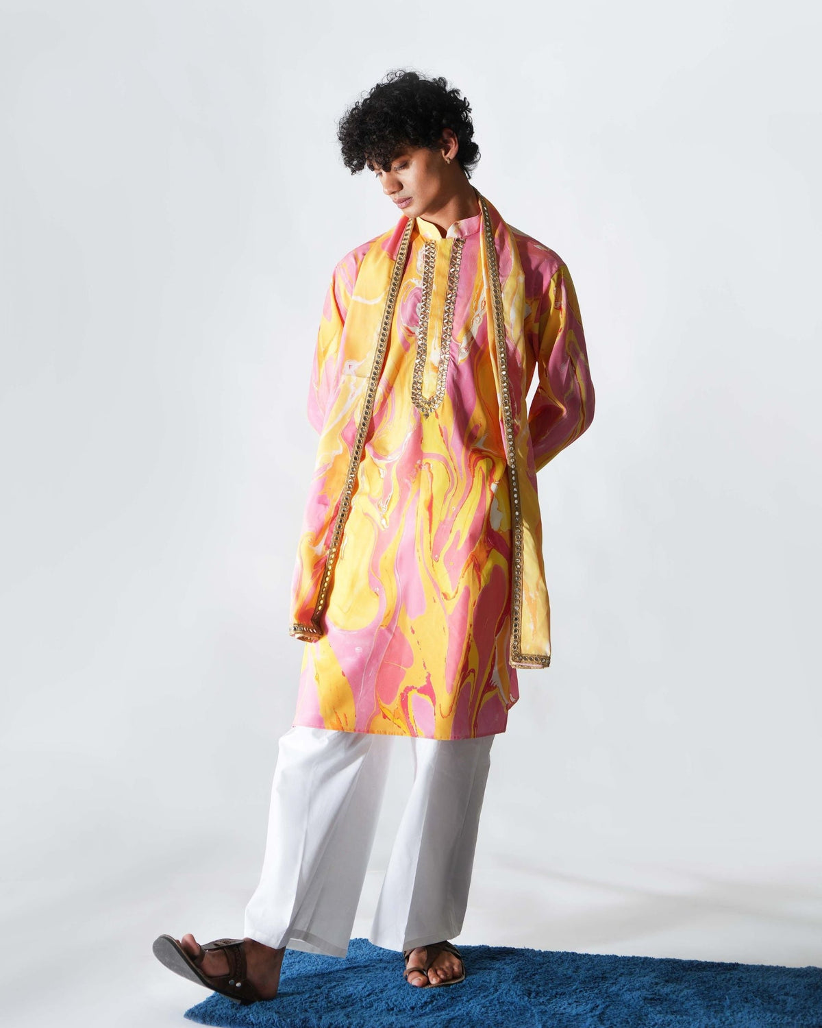 White Wide-Legged Pant