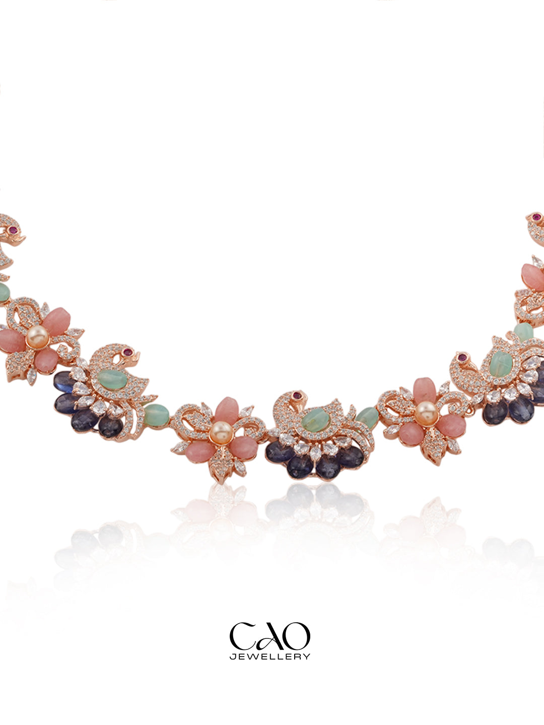 Petal & Pearl Necklace