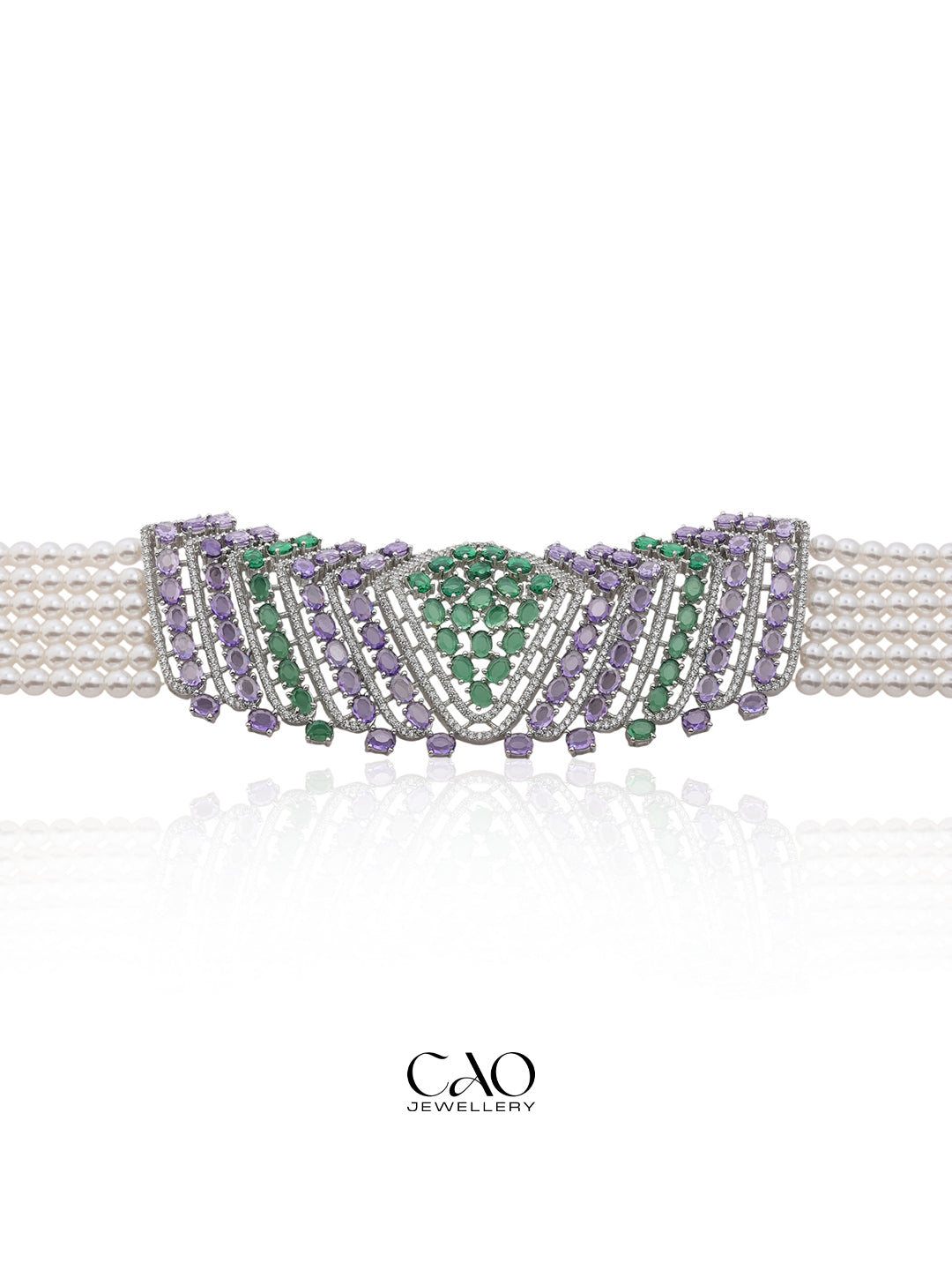 Crystal Prism Choker