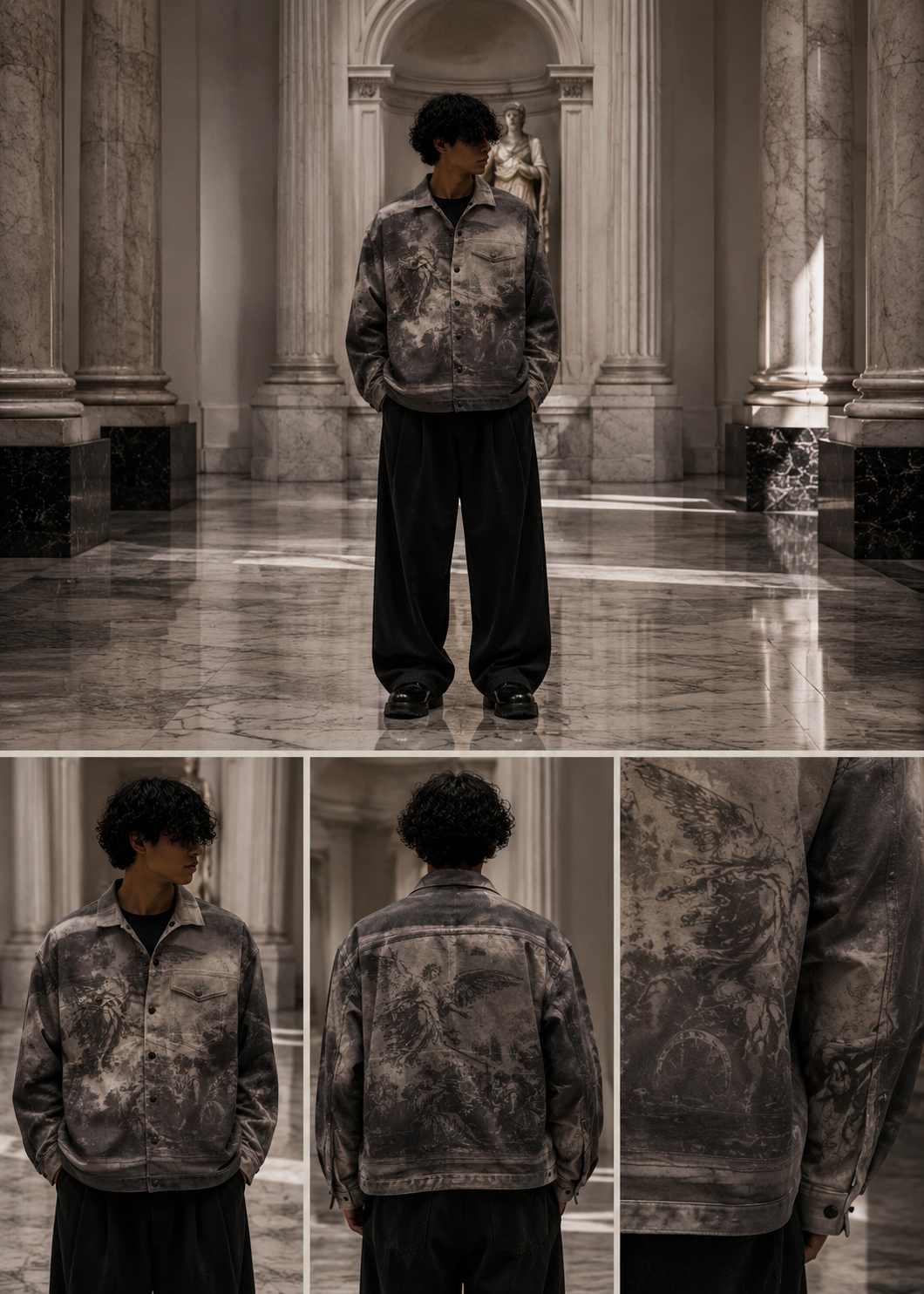 Roman Prophecy Denim Jacket