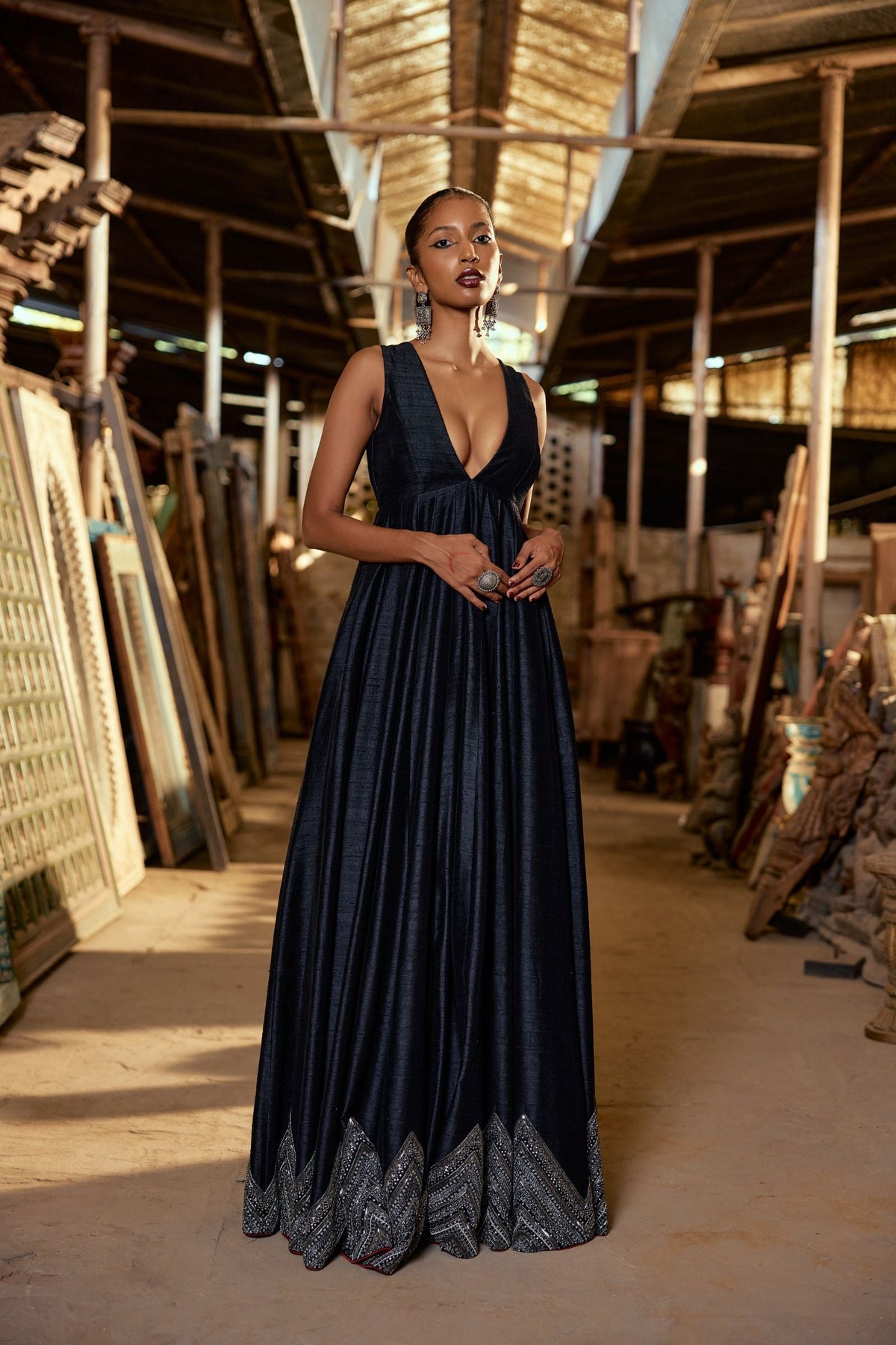 FLOOR LENGTH GOWN