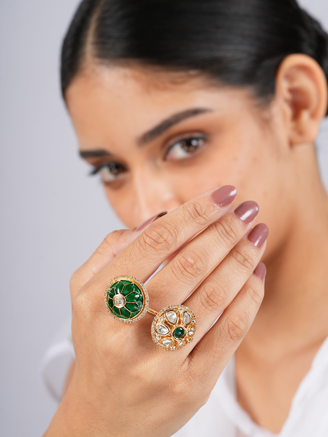 Dual Bloom Ring (Size 7)
