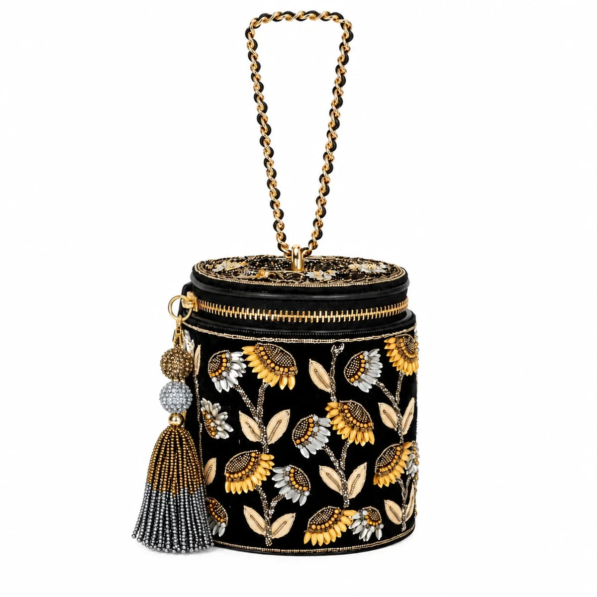 The Golden Foliage Bucket Bag