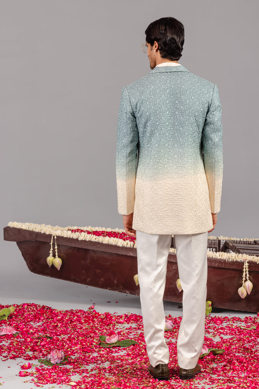 NEELRANG BLUE JODHPURI SET