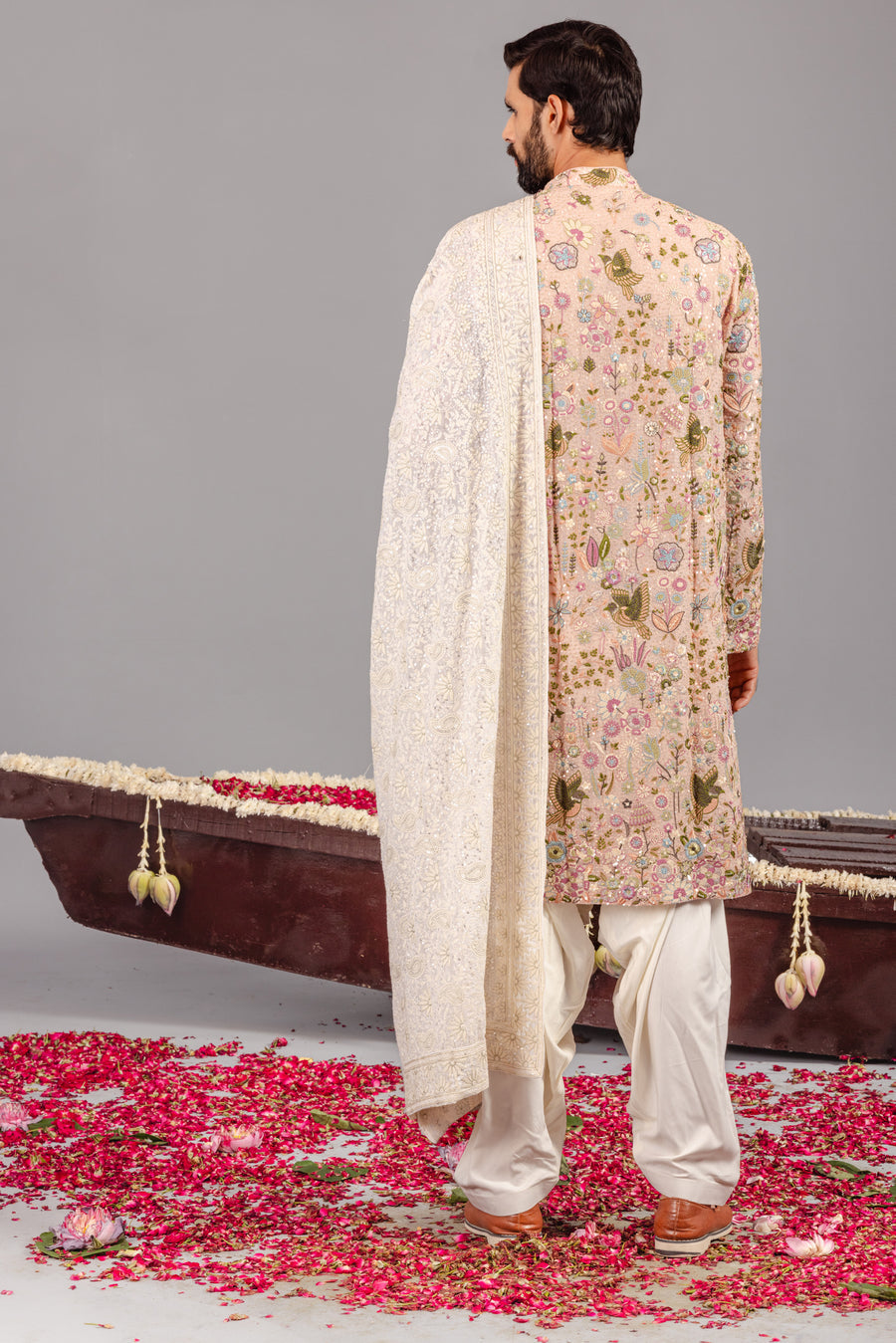 PHOOL PANKH PINK KURTA SET