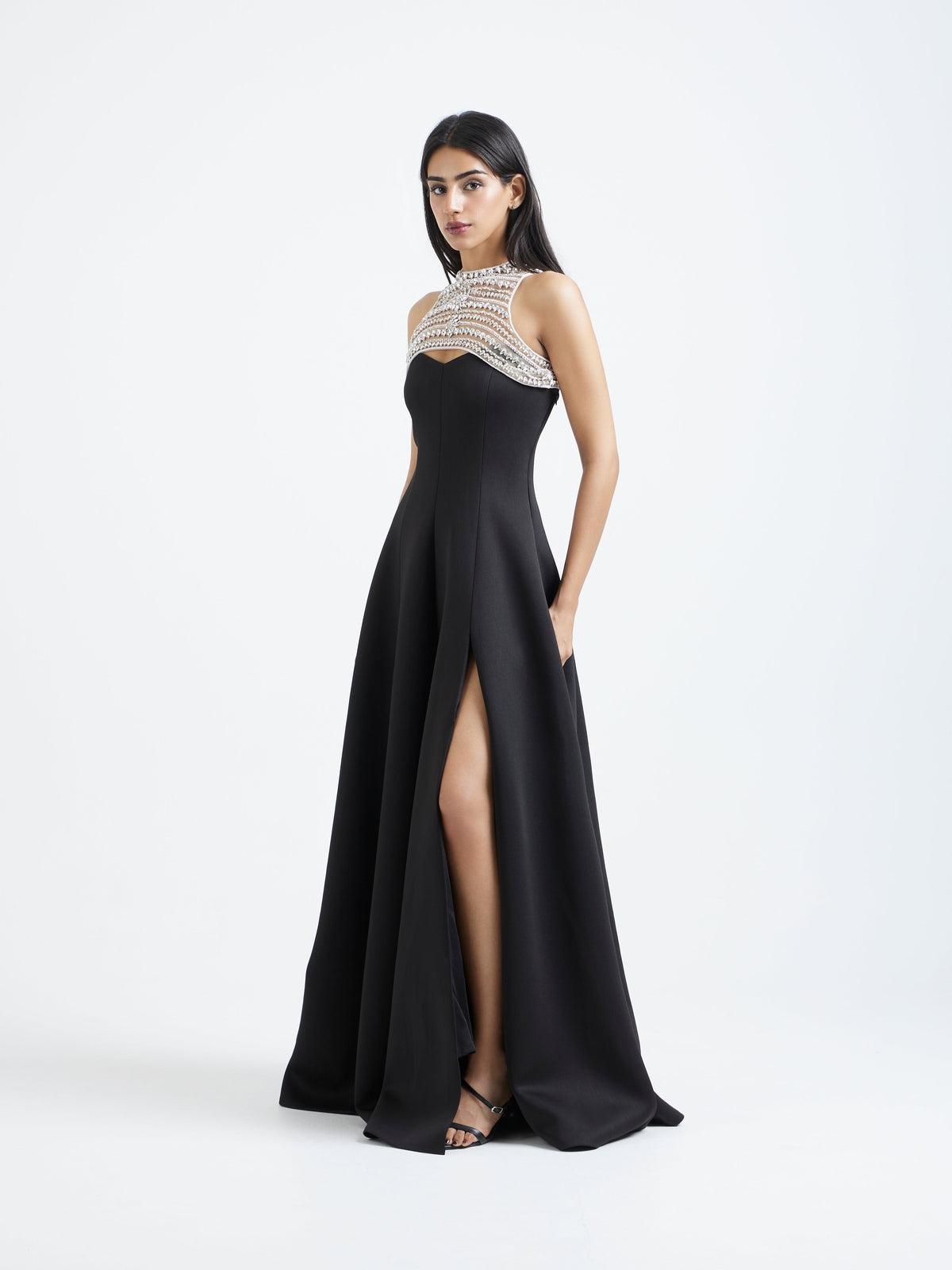 Kaira + Embellished crystal Wrap