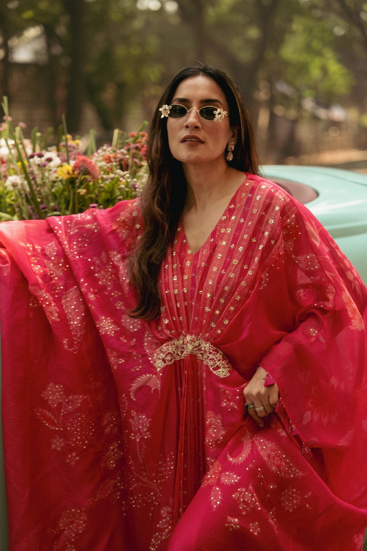 Urmi Daga in the ELIN KAFTAN