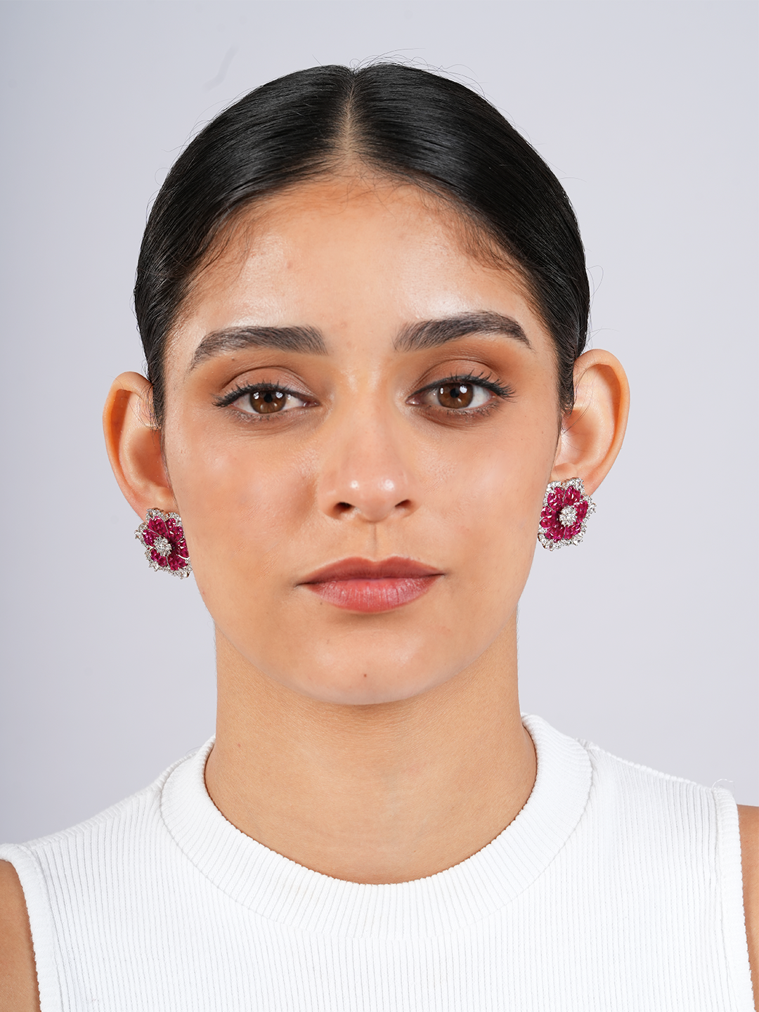 Ruby Bloom Studs