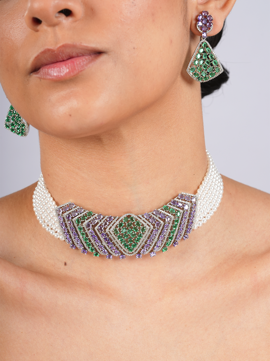 Crystal Prism Choker