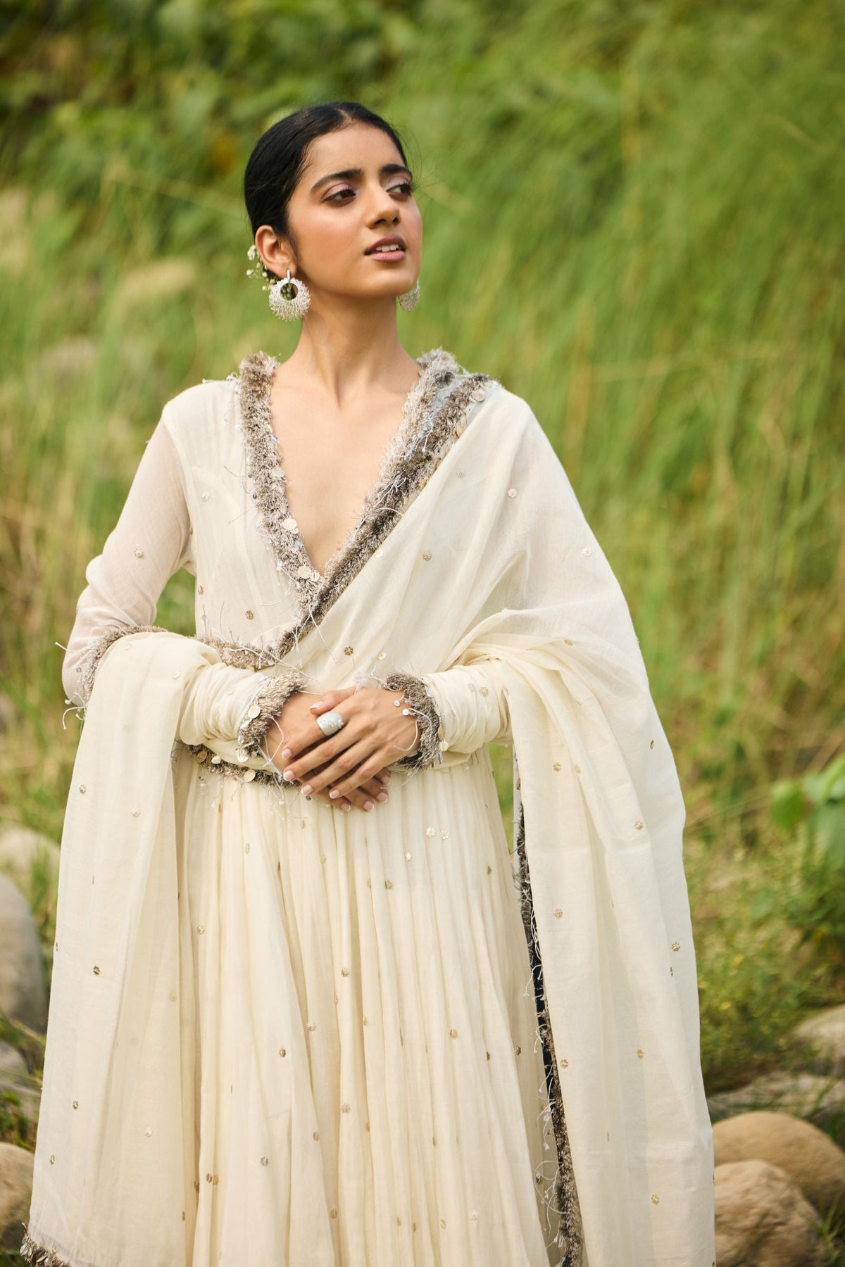 ANARKALI PAIRED WITH BLOUSE,CHURIDAR AND DUPATTA
