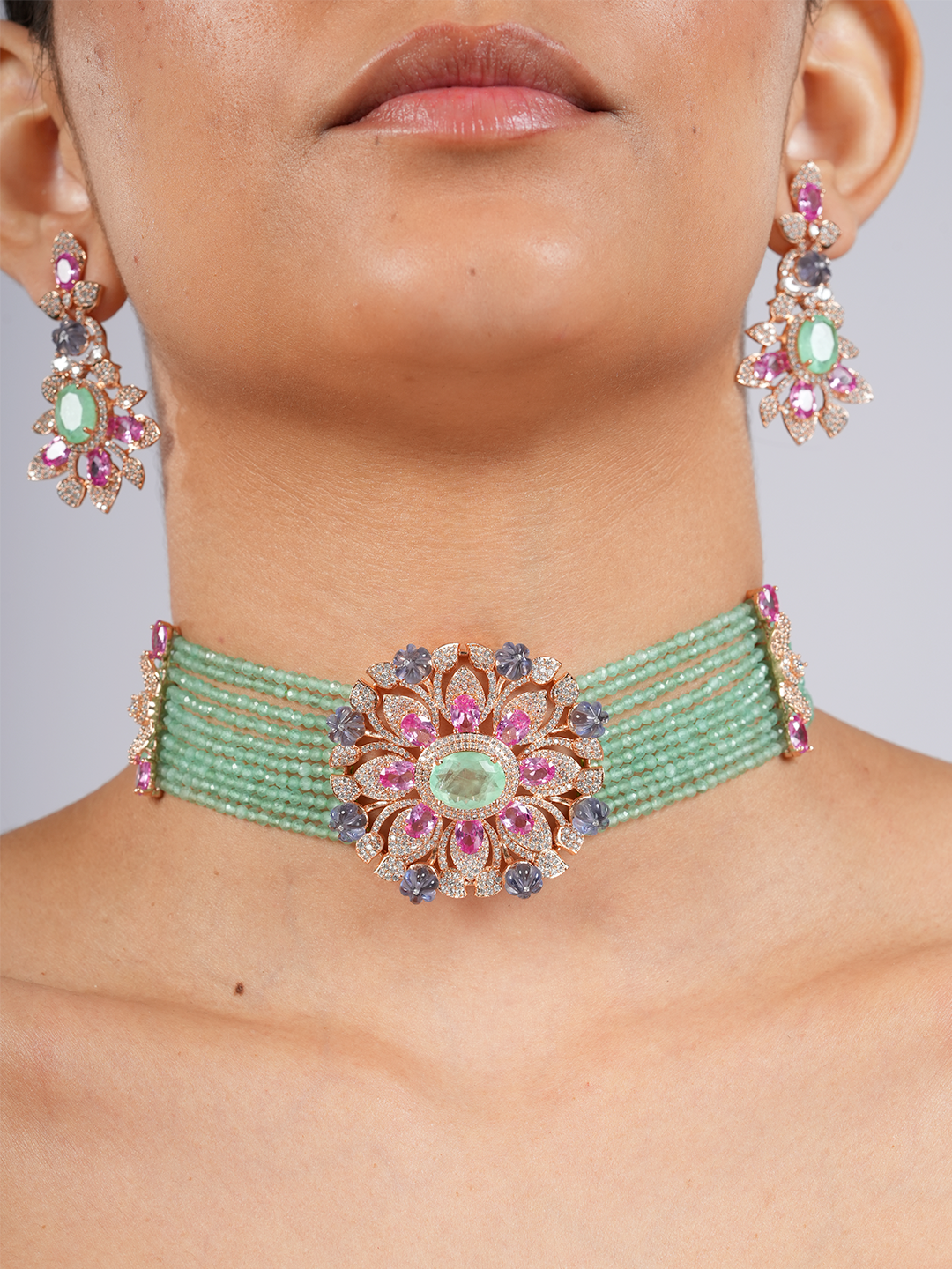 Aura Flower Necklace