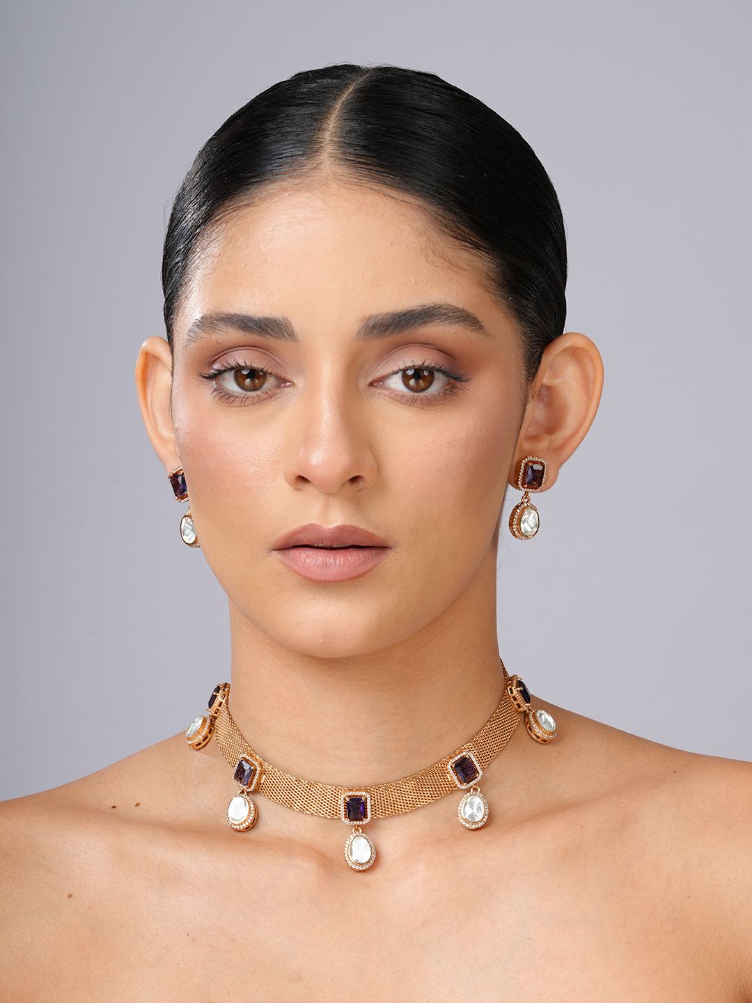 Midnight Mesh Necklace