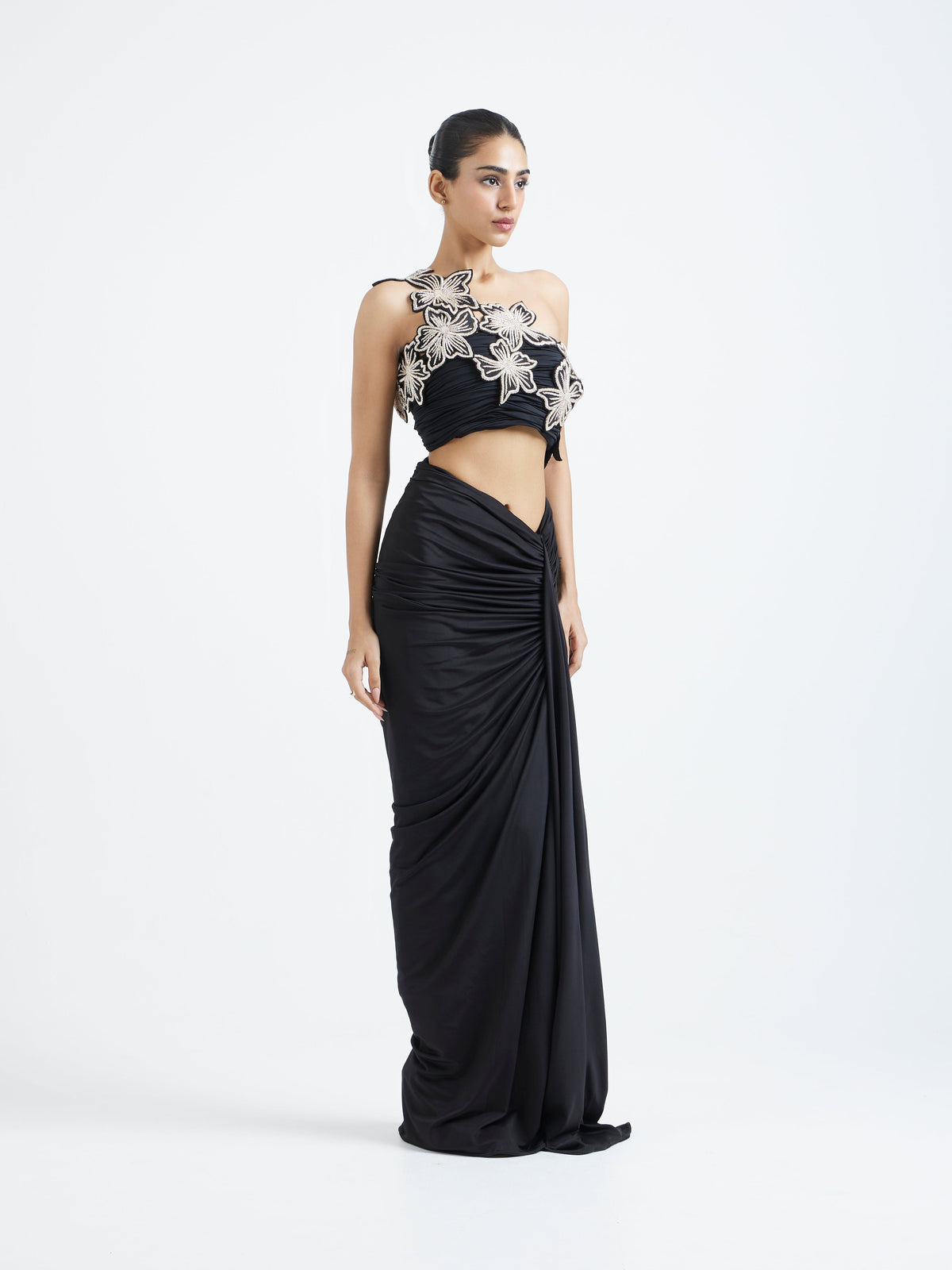 Mansi set + Zardozi overlay