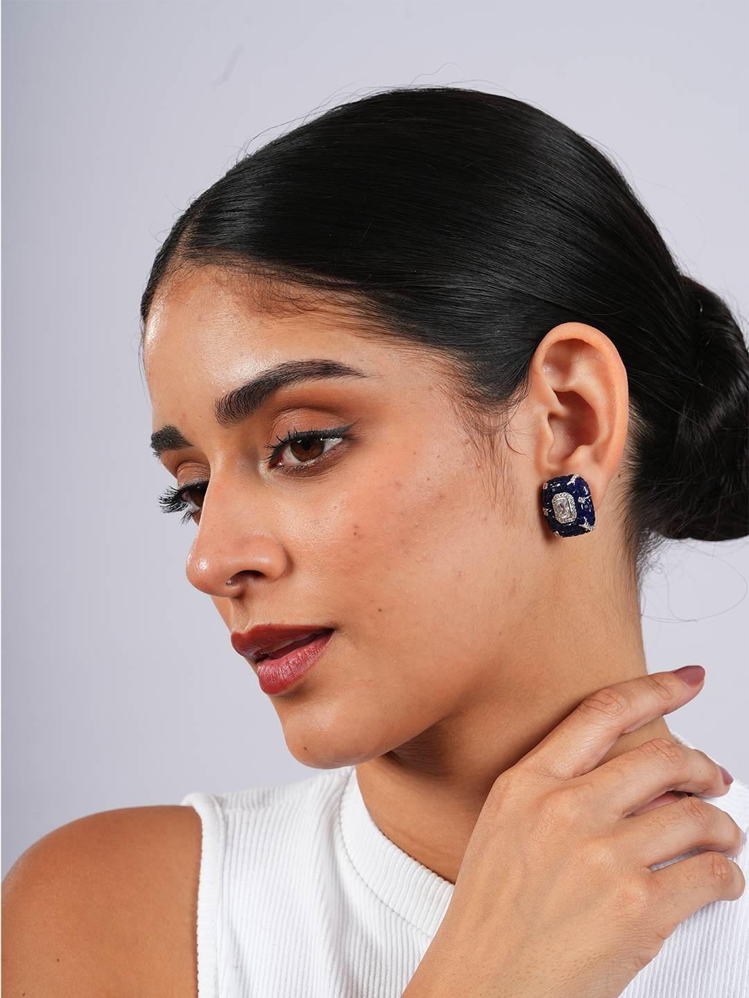 Midnight Shine Studs