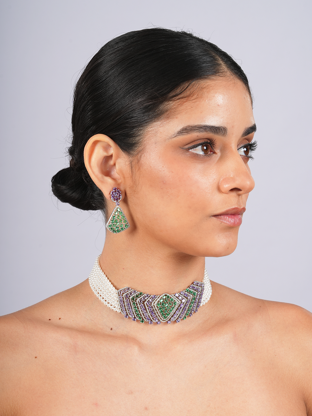 Crystal Prism Choker