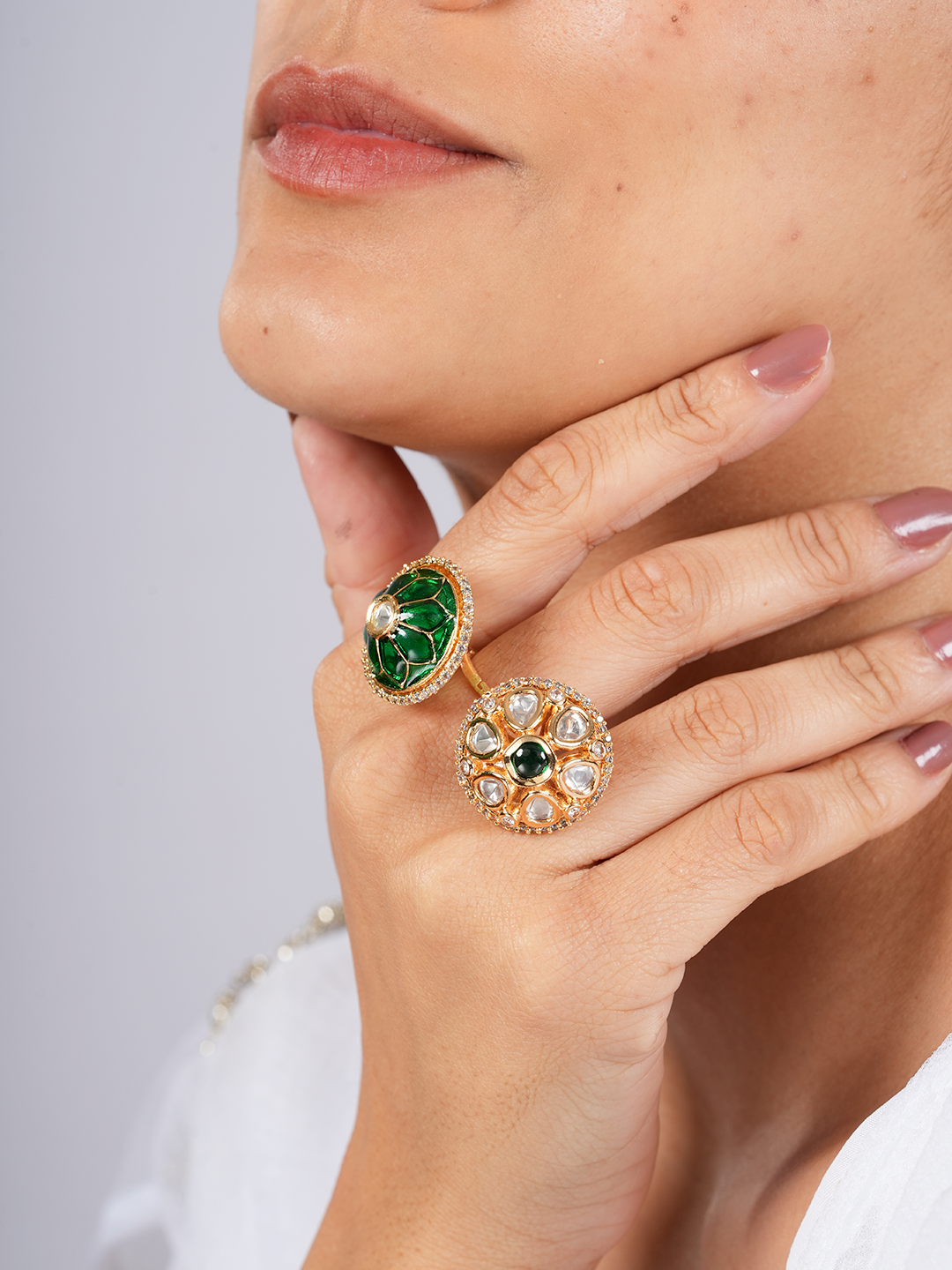 Dual Bloom Ring (Size 7)