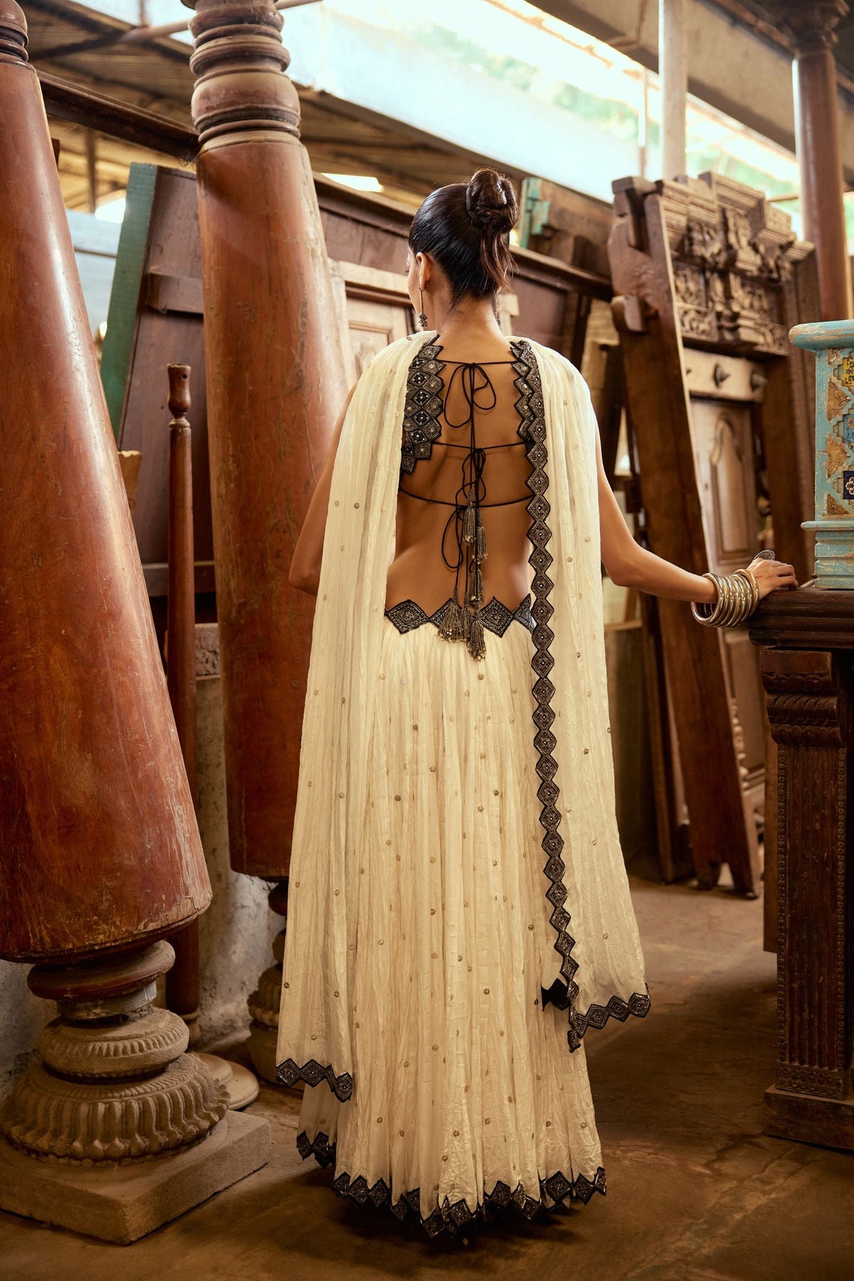 LEHENGA PAIRED WITH BLOUSE AND DUPATTA