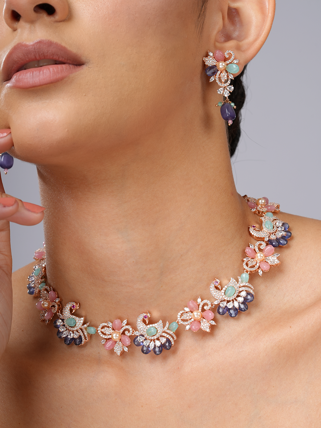 Petal & Pearl Necklace