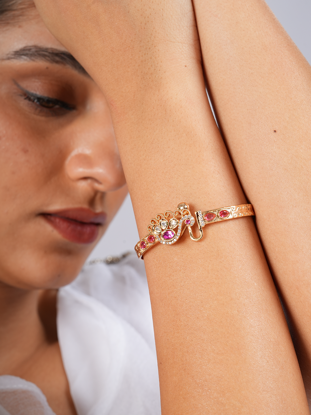 Ornate Ruby Bracelet