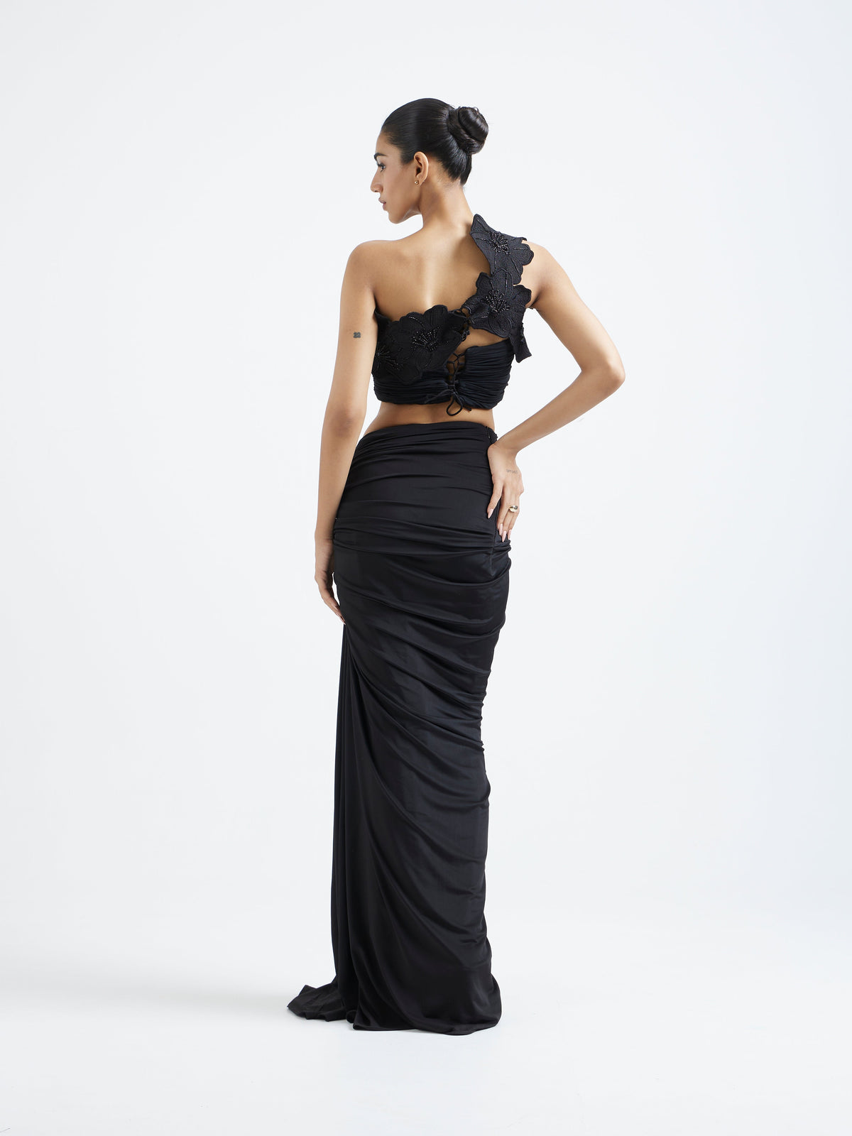 Detachable Floral Overlay