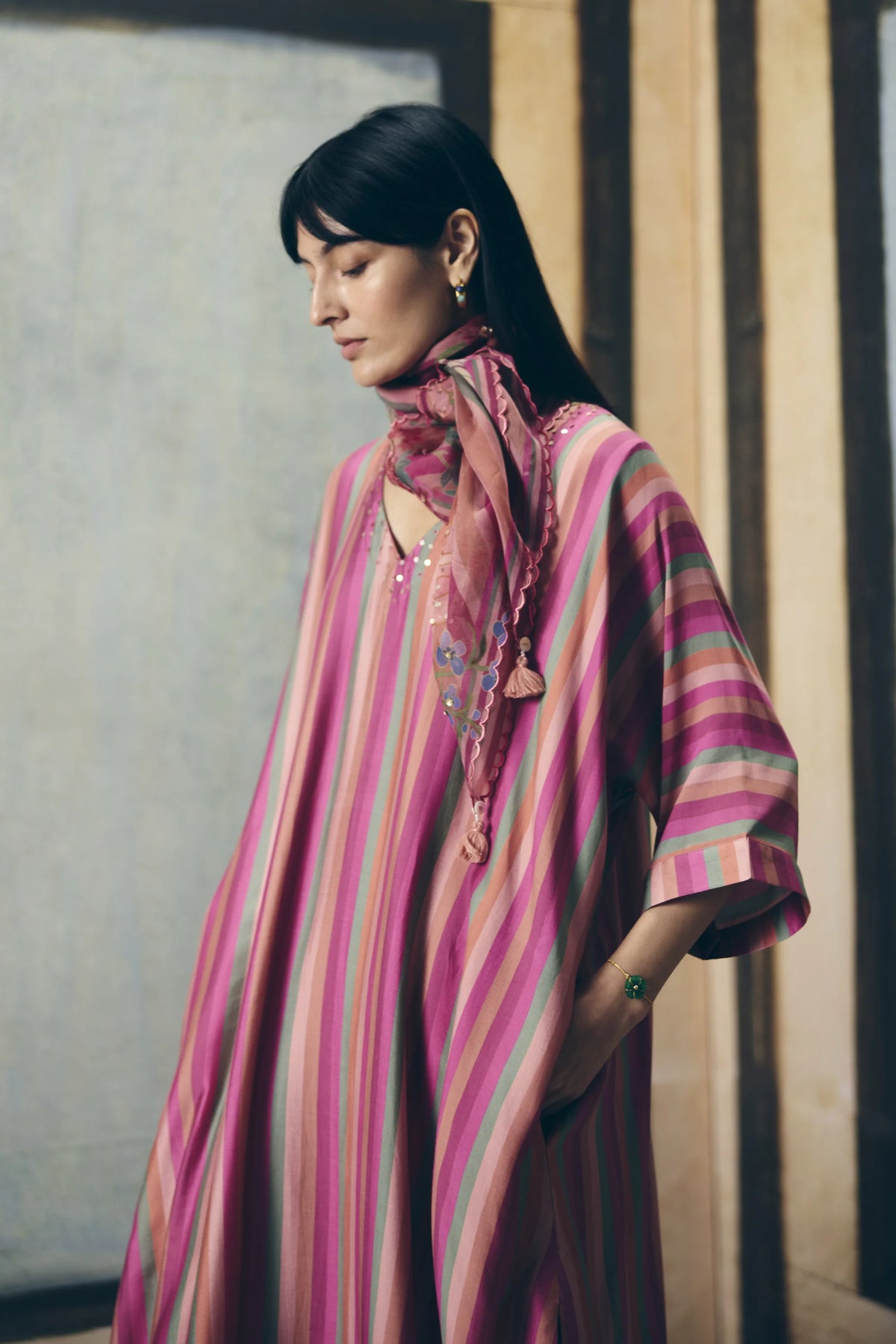 Ayaka kurta set - DUSKY