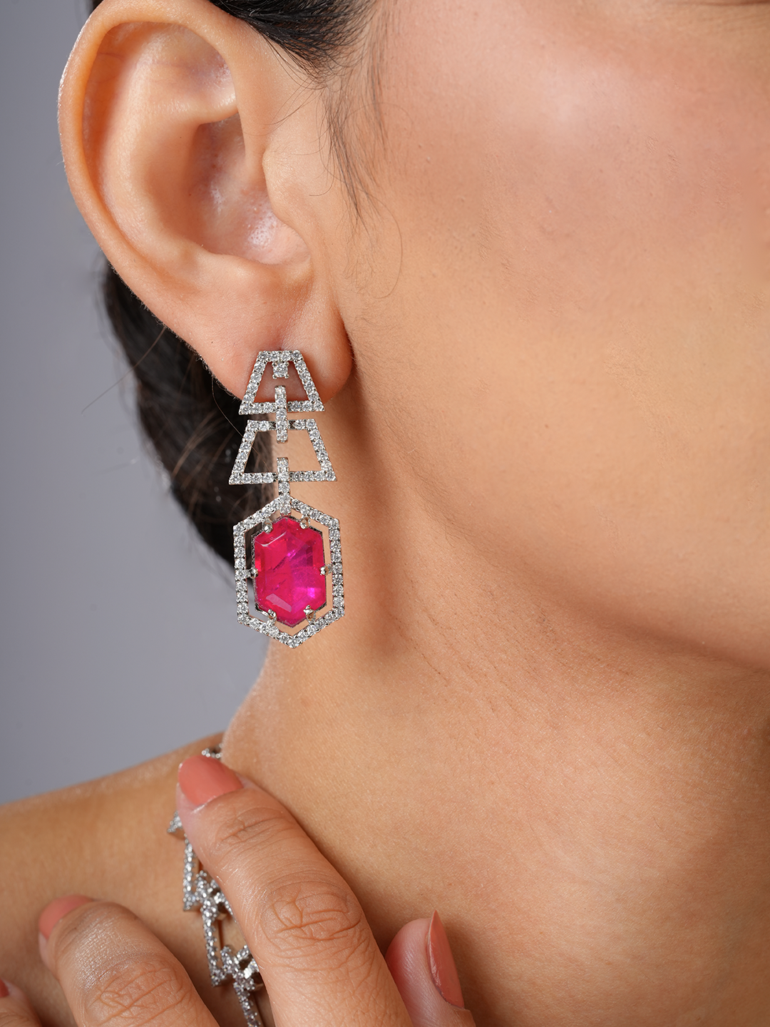 Crimson Ruby Necklace