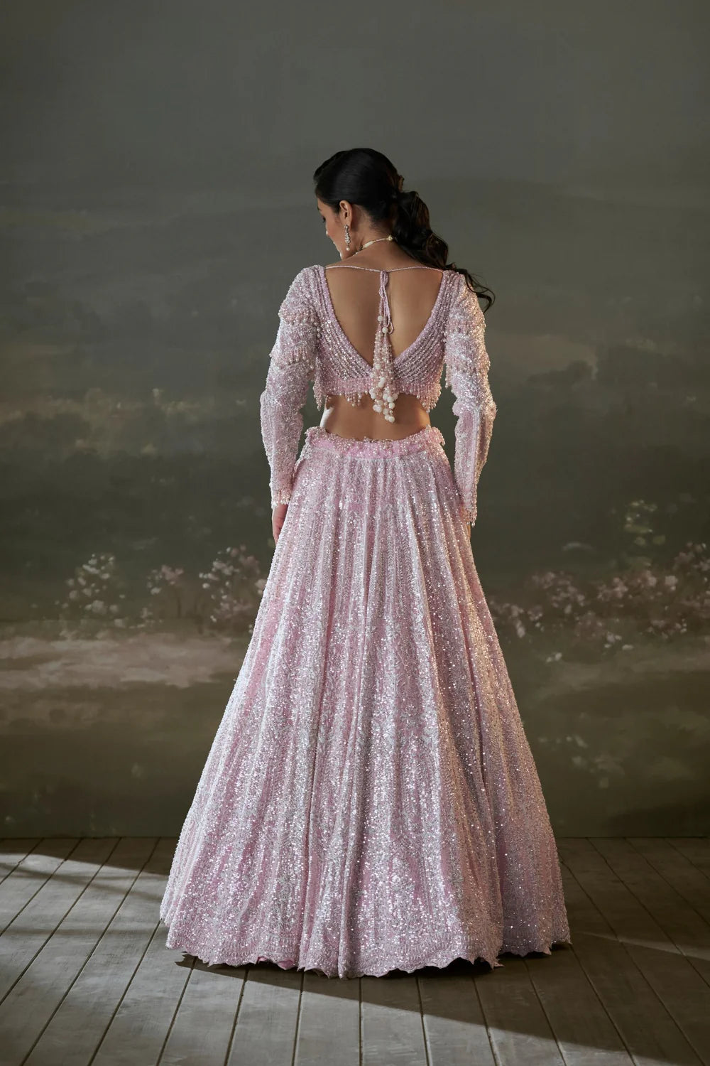 Pink Lehenga Choli Set