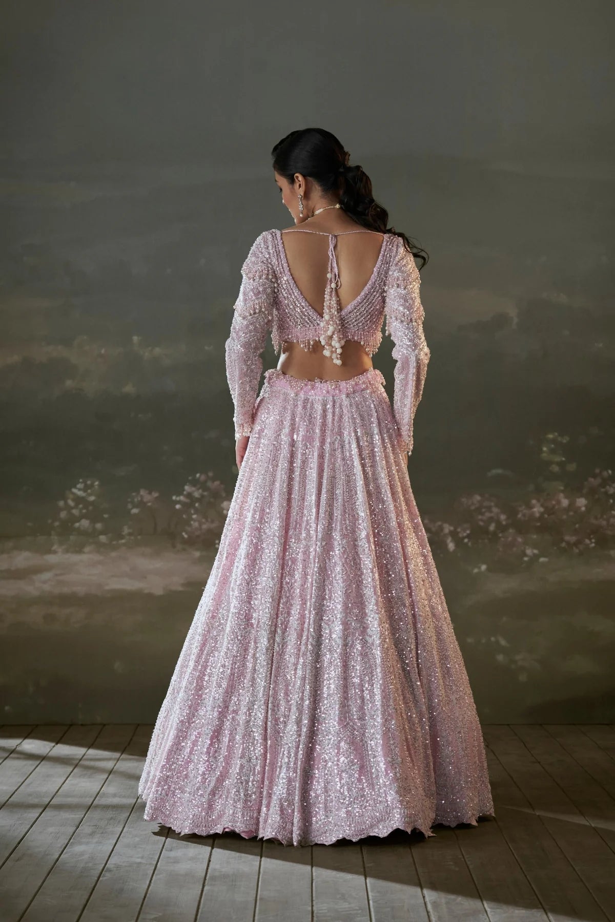 Pink  Lehenga Choli Set