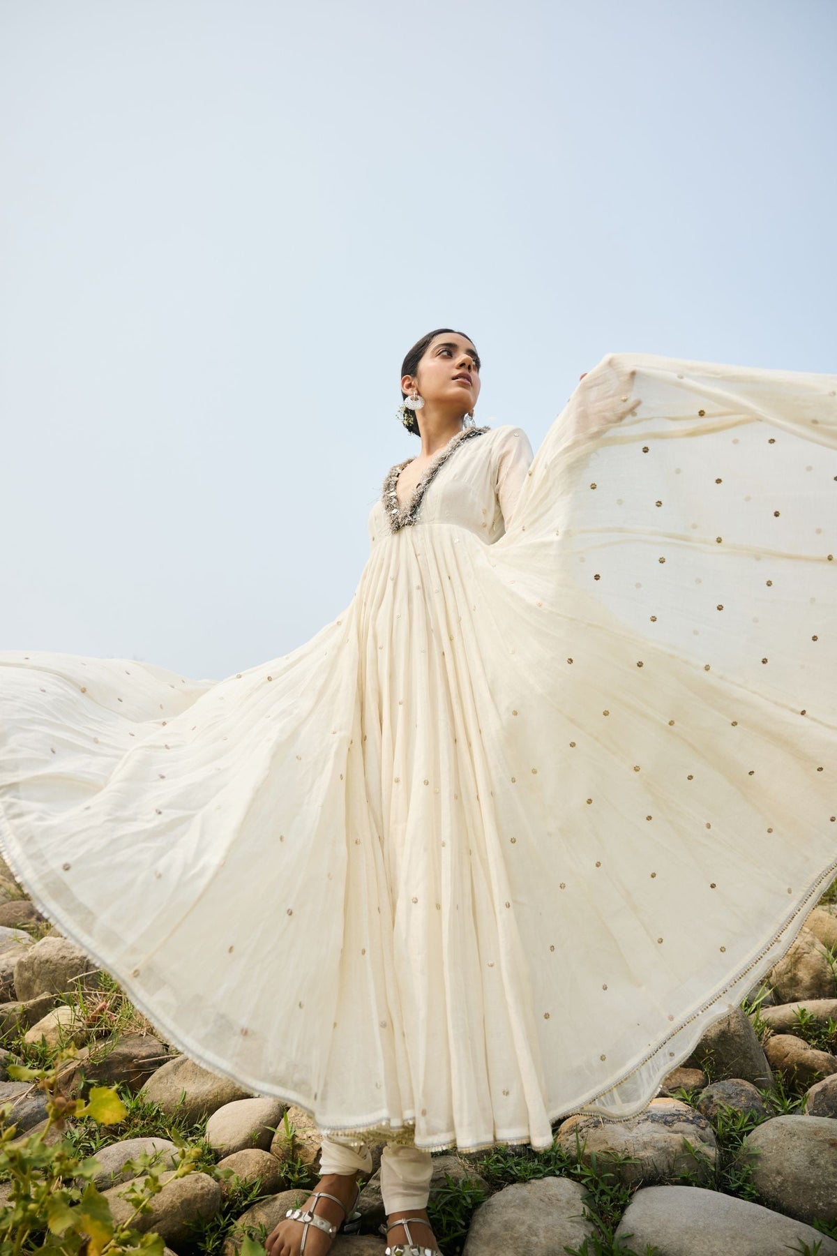 ANARKALI PAIRED WITH BLOUSE,CHURIDAR AND DUPATTA