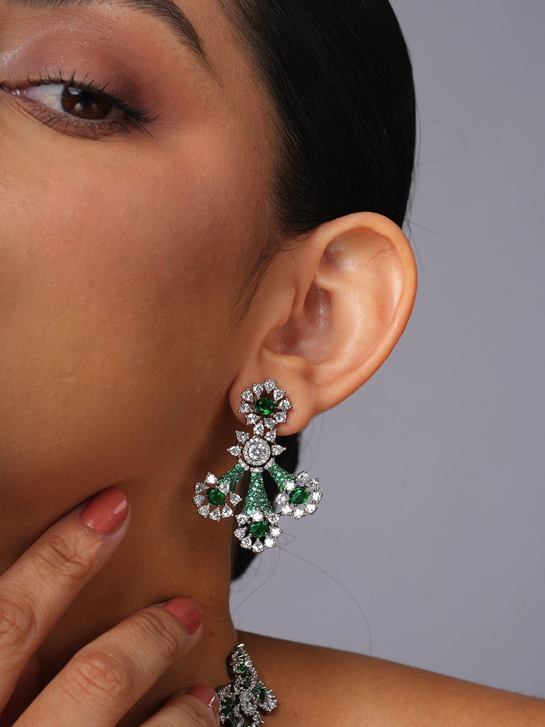 Emerald Cascade Necklace