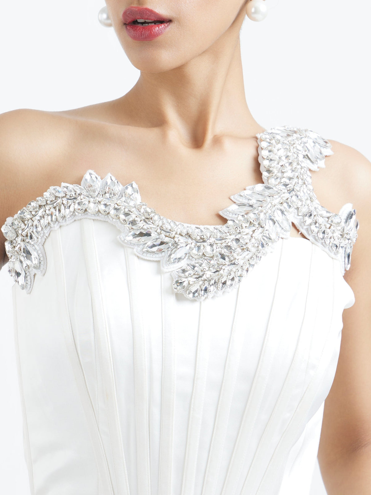 Reem + Detachable Embellished Overlay